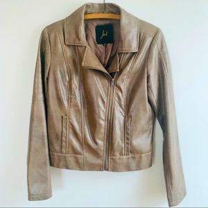 Urban Outfitters Jack Faux Leather Crop Jacket